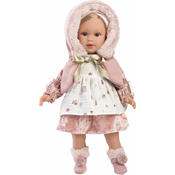 Llorens 54044 LUCIA - realistična lutka s tijelom od mekane tkanine - 40 cm
