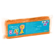 PLASTELIN 550G PLUS PLASTIČNI NOŽIĆ CONNECT ORANŽNA