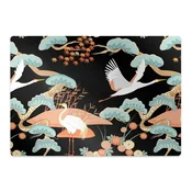 Decormat Podloga za zaščito tal Pobarvani klobuki 120x90 cm 2 cm