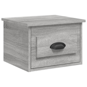 MAISON CHIC Stenska Nočna omarica - Nočna miza siva sonoma 41,5x36x28 cm, (21689799)