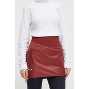 Sportska suknja Salewa Sella TirolWool boja: bordo, mini, ravna