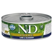 N&D Prime Vlažna hrana za macke, Borovnica i Jagnjetina, 70 g