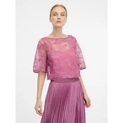 Roza čipkasta bluza ORSAY