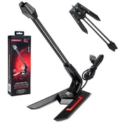 slomart NanoRS RS710 Gaming mikrofon, LED, USB, 1.5m, črna
