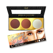 Paleta za koturisanje sa bronzerom i hajlajterom - Contour, Bronzer, Highlighter