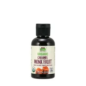 NOW Foods – Organsko tekoče sladilo Monk Fruit, karamel, 53 ml