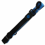 ACTIVE DOG Povodec Bungee Neopren dolg modri L