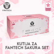 Dodatki za slušalke Škatla Set, Sakura, Fantech, pink