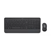 Logitech Signature MK650 Combo For Business tipkovnica Miška vključena Pisarna Bluetooth AZERTY Francoščina Grafit