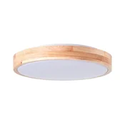Brilliant - LED plafonsko svetlo SLIMLINE LED/24W/230V precnik 34,5 cm kaucukovo drvo