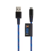 Xtorm Xtorm Solid Blue Micro USB kabel 1m (CS010)