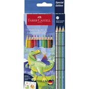 Faber Castell GRIP Barvice FC Grip Dino 10+3