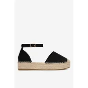 Espadrile DeeZee WSS990-215 Črna