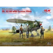 ICM ICM32022 CR. 42 LW z nemškimi piloti 1:32