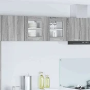 Vidaxl Viseča omarica Siva Sonoma 40 x 31 x 40 cm Inženirski les