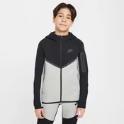 Nike B NSW TCH FLC FZ - PD, djecija jakna, crna HV5867