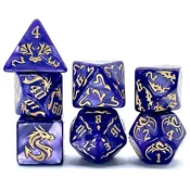 shumee Komplet 7 kock RPG Dice Dragon Beithir