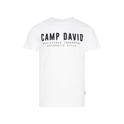 CAMP DAVID Majica črna/bela