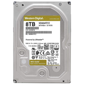 WD 8TB WD8004FRYZ Gold Sata III, 256 MB, 3,5in, 7.200 rpm