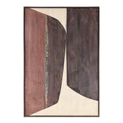 Tiskana/s ručno oslikanim elementima slika s okvirom/na platnu 83x123 cm Gallery – Bizzotto