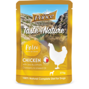 Prince Taste of Nature Paleo PIŠČANEC z rakitovcem, brusnicami in lanenim o.375g
