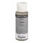 Rayher. Barvna lazura za les, siva, 59ml