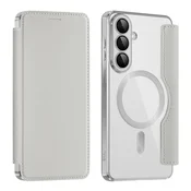 Torbica SmartMag Book s MagSafe tehnologijom i RFID novcanikom za Samsung Galaxy S26 Plus - gray