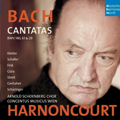 BACH J.S.:CANTATAS BWV 140,61 & 29/HARNONCOURT