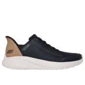 Skechers BOBS SPORT SQUAD CHAOS - HEEL PREFERRED, muške patike za slobodno vreme, crna 118305