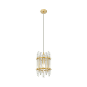 Zuma Line P0556-01D-V7V7 - Viseći luster ALEXANDRIA na sajli 1xE14/40W/230V zlatna