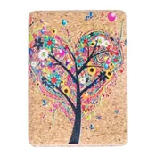 Viter ogledalce cork floral design ( L-855_3 )