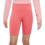 Djevojke kratke hlace Nike Dri-Fit One Bike Shorts - sea coral/white