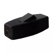 Prekidac za kabl crni 6A/250VAC