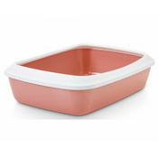 SAVIC Toalet za mace sa ramom Iriz 42cm retro roze
