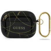 Guess Etui Guess Gold Chain Collection za AirPods Pro - črno