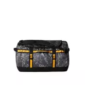 The North Face Base Camp Duffel - S Anthracite Grey Conrad Topos Print/ Summit Gold 50 l