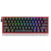 Redragon Fizz Pro K616 RGB crna bežicno/žicna mehanicka gejmerska tastatura