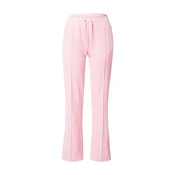 Juicy Couture Hlače Tina roza/srebrna