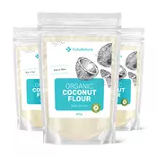 3x BIO Kokosova moka, fino mleta, skupaj 1500 g