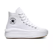 CONVERSE Visoke tenisice CHUCK TAYLOR ALL STAR MOVE - HI, bijela