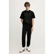 Tommy Jeans Majica Archive Logos DM0DM21584 Črna Relaxed Fit