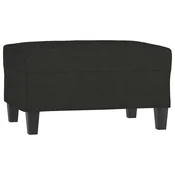 Vidaxl Stolček za noge črno 70x55x41 cm blago