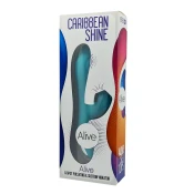 Alive Rabbit vibrator Caribbean Shine Blue