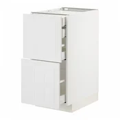 METOD/MAXIMERA Podstav omr 2lč/2nzk/1sre/1vsk prd, bela/Stensund bela, 40x60 cm