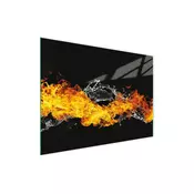 shumee STEKLENA REZALNA DESKA 30x22 FIRE