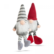 Božični skandinavski škrat Gnome z nogami 2 vrsti 20cm