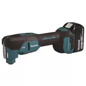 MAKITA Aku MultiTool s příslušenstvím Li-ion LXT 18V/5,0Ah DTM53RTJX1
