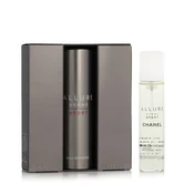 Chanel Allure Homme Sport Eau Extreme toaletna voda zasuči in razprši 3x20 ml za moške