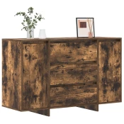 Kreveta Dimljeni hrast 120 x 41 x 75 cm Konstruirano drvo