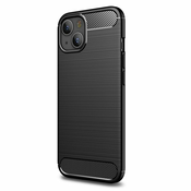 MaxMobile maska iPhone 13 Pro 6.1 CARBON FIBER: crna